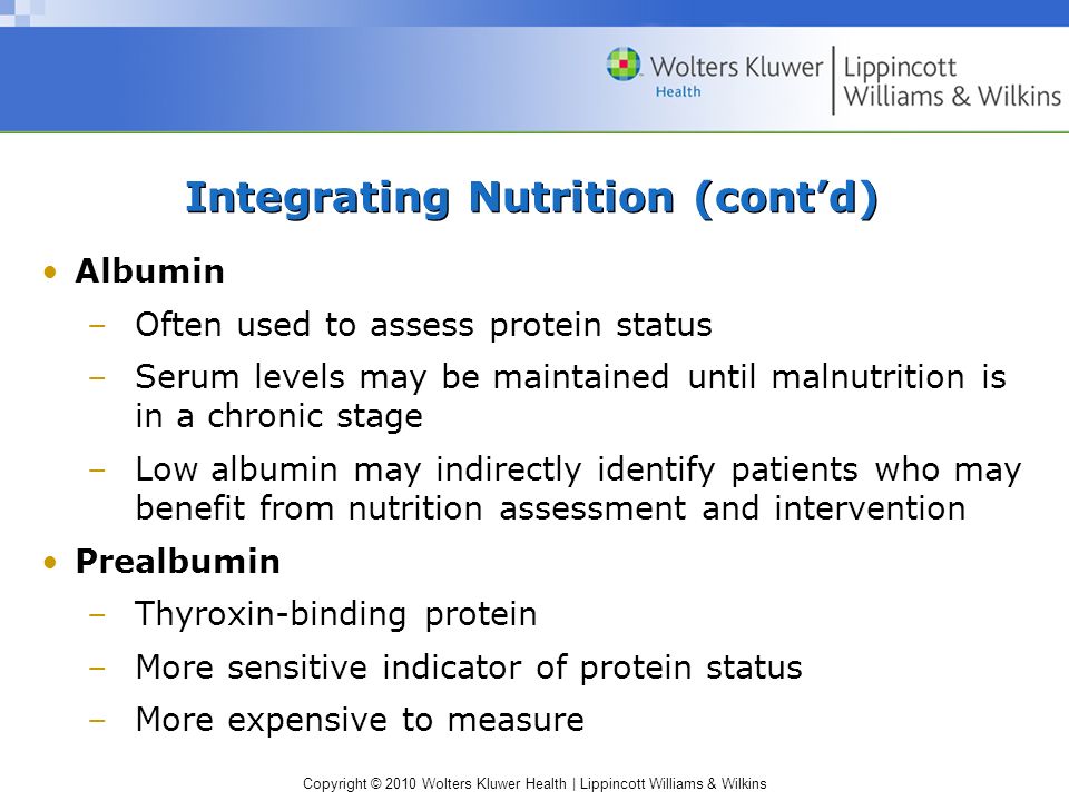 Imbalanced Nutrition: Less Than Body Requirements